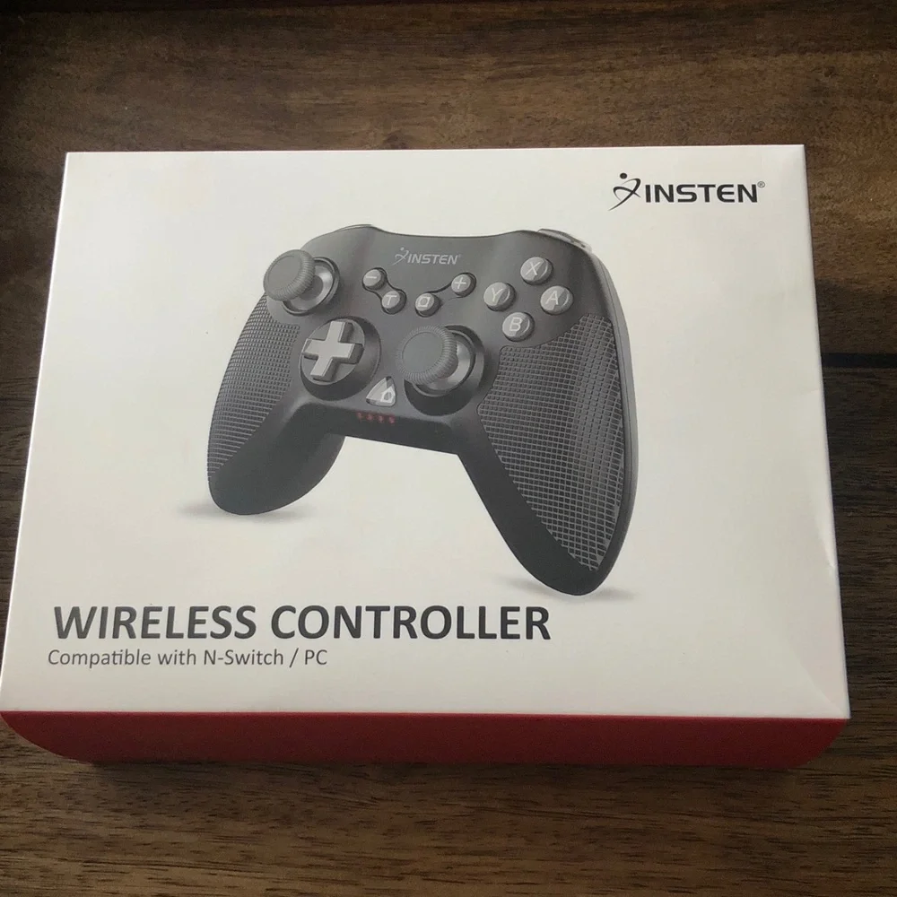 Wireless Controller for Nintendo Switch & PC - Black